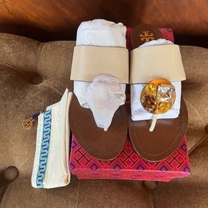 Tory burch Patos embellished sandals - new size 8